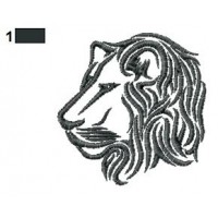 Lion Tattoo Embroidery Designs 26